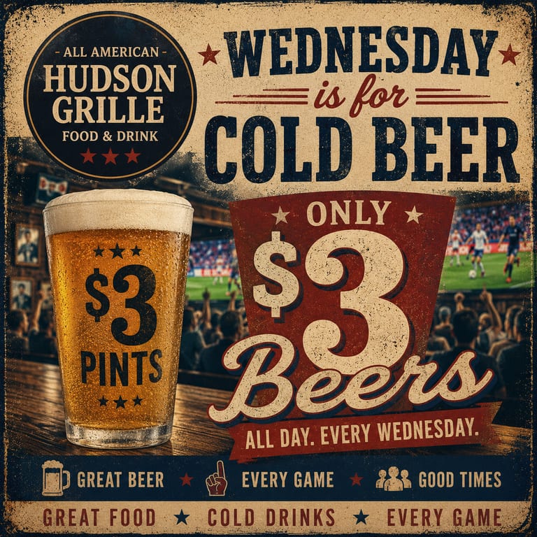 Wednesday Trivia at 8pm + $3 Draft Beers