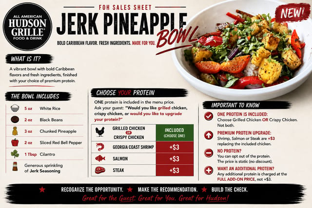 Bowls - Jerk Pineapple.