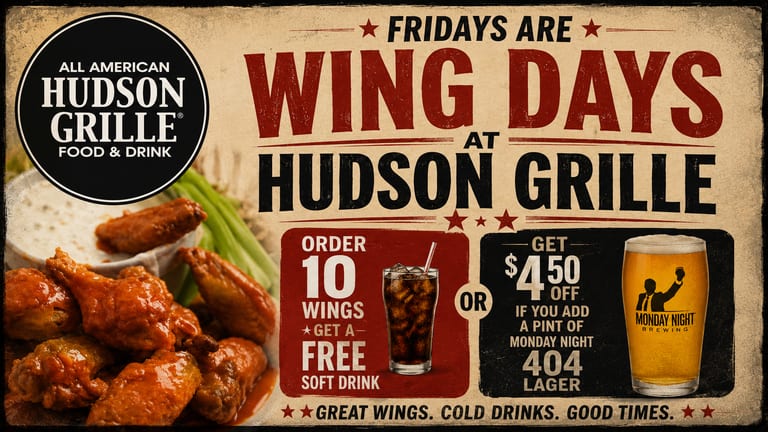 Friday Wing Day: 10 Wings, Two Ways to Save