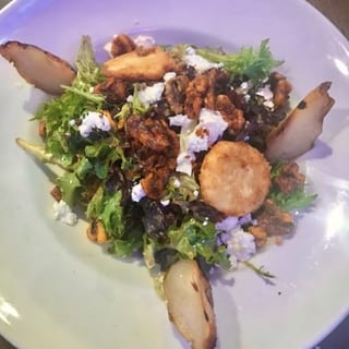 .Bourbon Apple & Goat Cheese