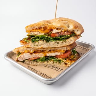 .Georgia Peach Chicken Sandwich