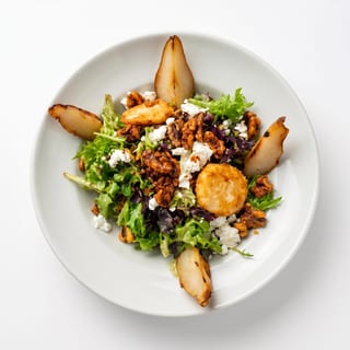 .Bourbon Apple & Goat Cheese