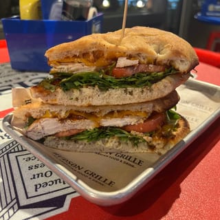 .Georgia Peach Chicken Sandwich